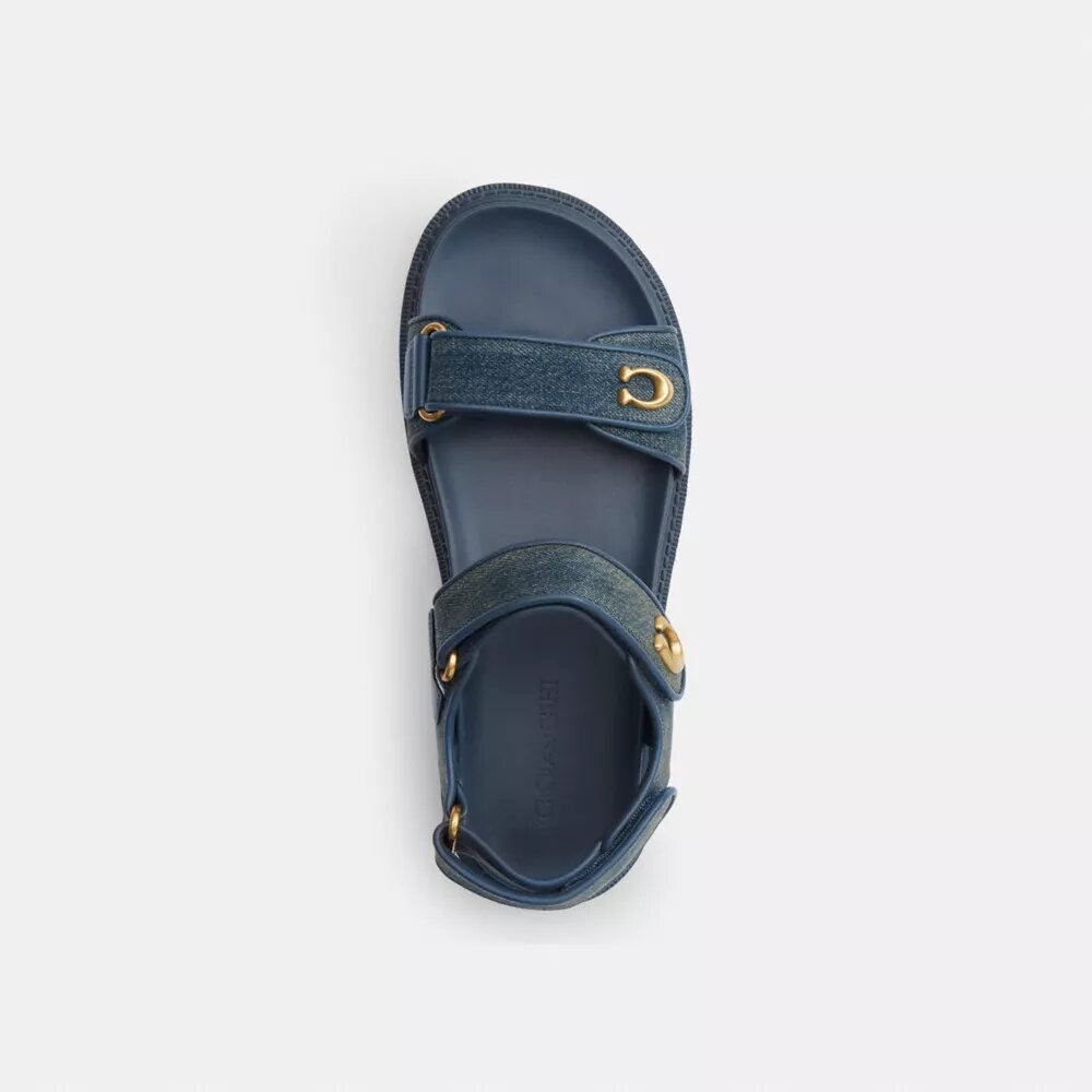 Brynn-sandalen in ‘Loved Denim’