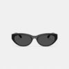 C Hardware ovale cat-eye zonnebril