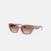 C-hardware vierkante cat-eye zonnebril