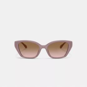 C-hardware vierkante cat-eye zonnebril