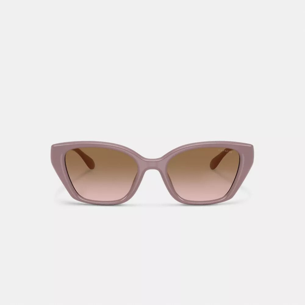 C-hardware vierkante cat-eye zonnebril