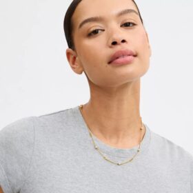 C-vormige parelketting