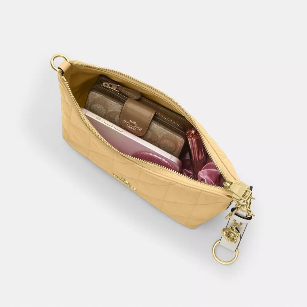 Caitlin-schoudertas met doorkleedpatroon