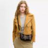Caitlin-schoudertas met gestreept patchwork