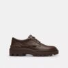 Cameron-veterschoenen in kenmerkend leer