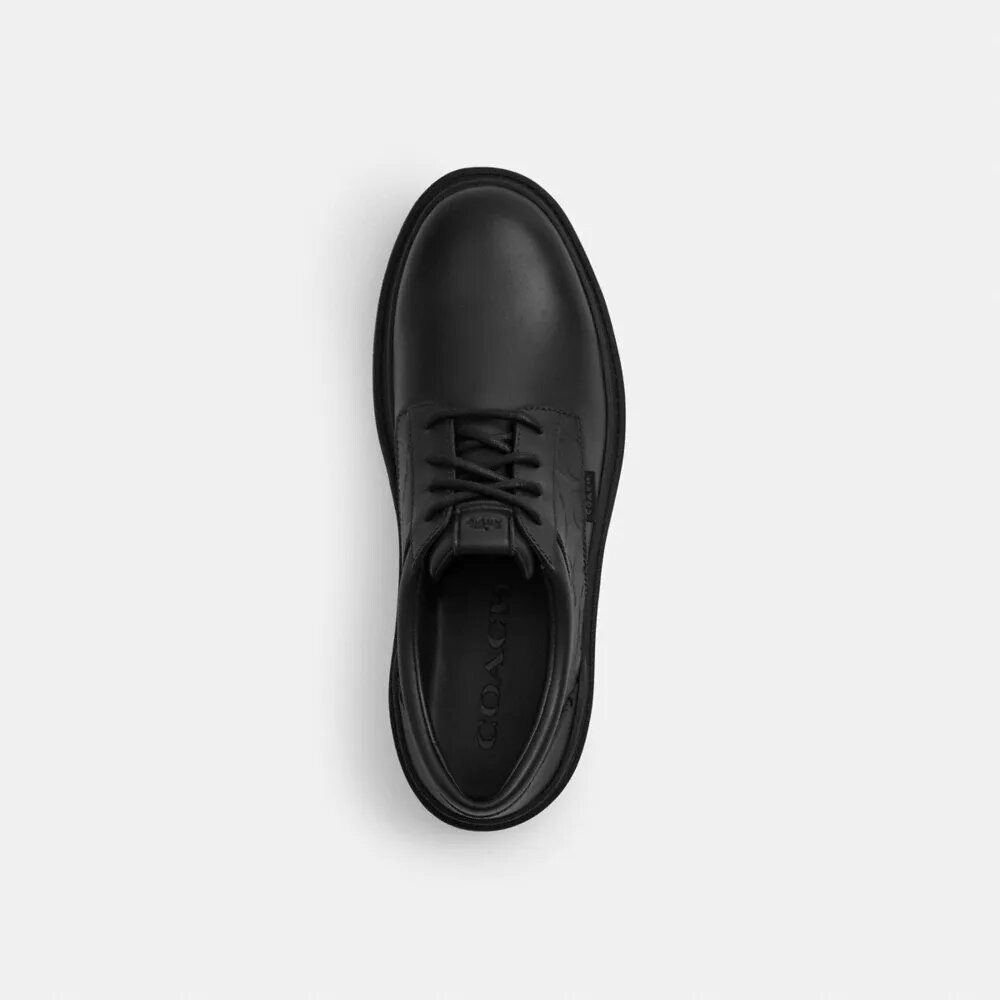 Cameron-veterschoenen in kenmerkend leer