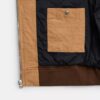 Canvas hoodie met rits