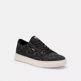 Canvas sneakers in kenmerkend denim