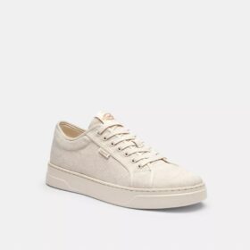 Canvas sneakers in kenmerkend jacquard