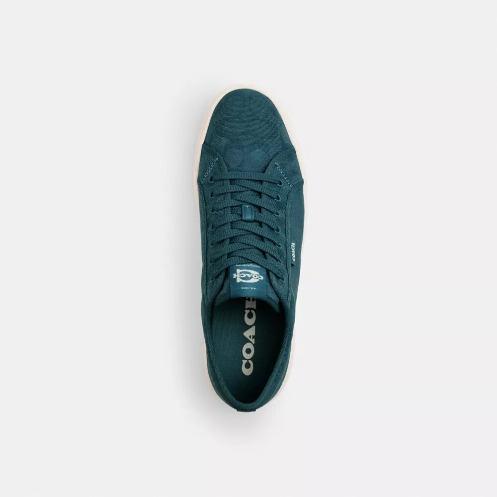 Canvas sneakers in kenmerkend jacquard