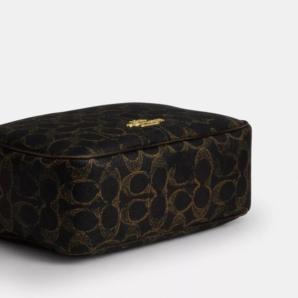 Carey-crossbodytas van het ‘Loved’ Signature Canvas met bedels