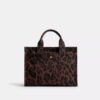 Cargo Tote bag met luipaardprint