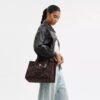 Cargo Tote bag met luipaardprint
