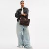 Cargo Tote bag met luipaardprint