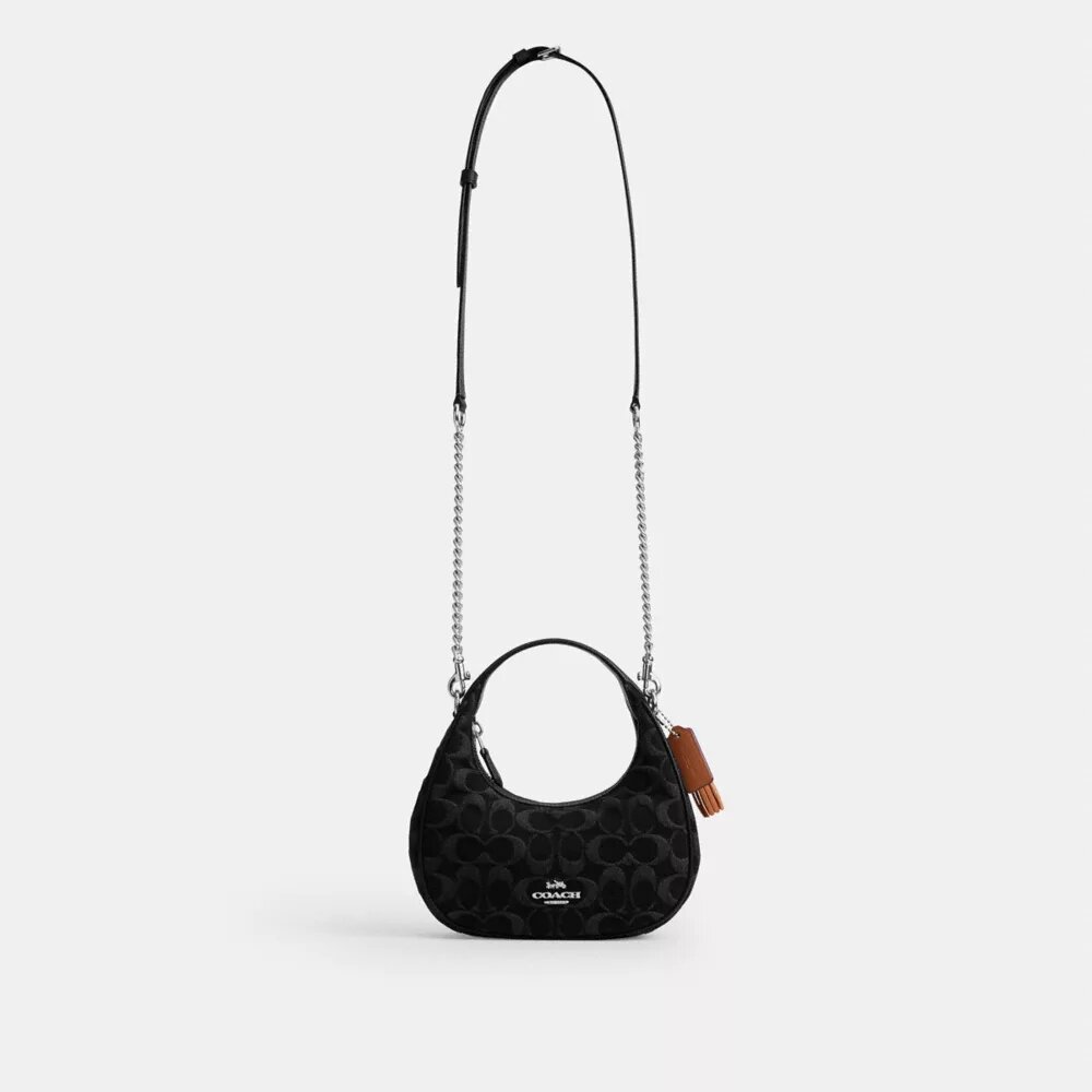 Carmen Mini-crossbodytas in kenmerkend denim