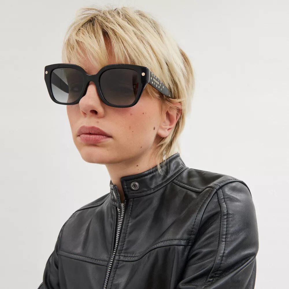 Charms oversized vierkante zonnebril