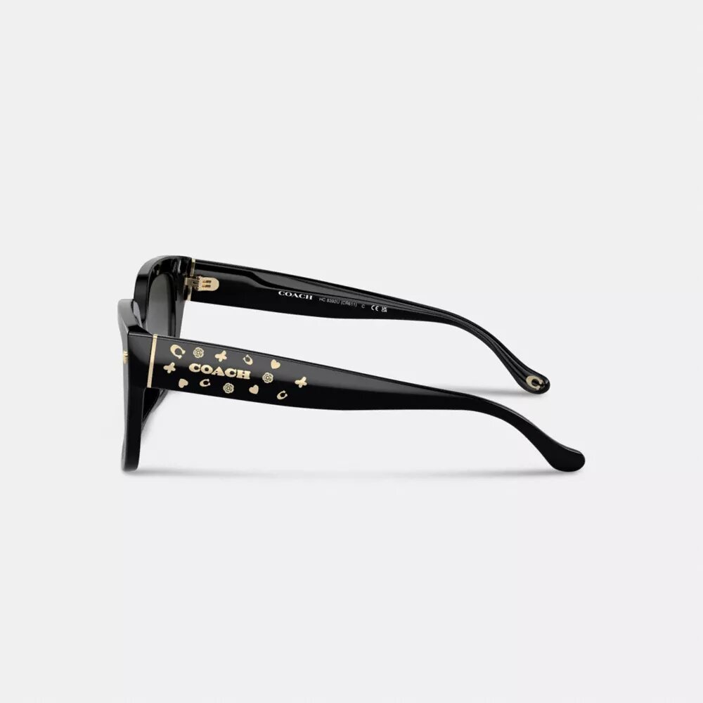 Charms oversized vierkante zonnebril