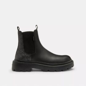 Chelsea boots met Signature Canvas