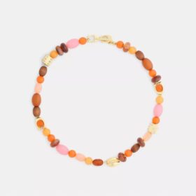 Choker met kralen