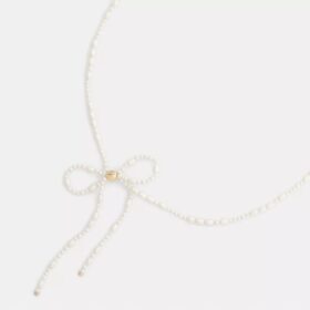 Choker met parelstrik