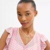 Choker met parelstrik