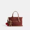 City Mini-tote bag met bedels