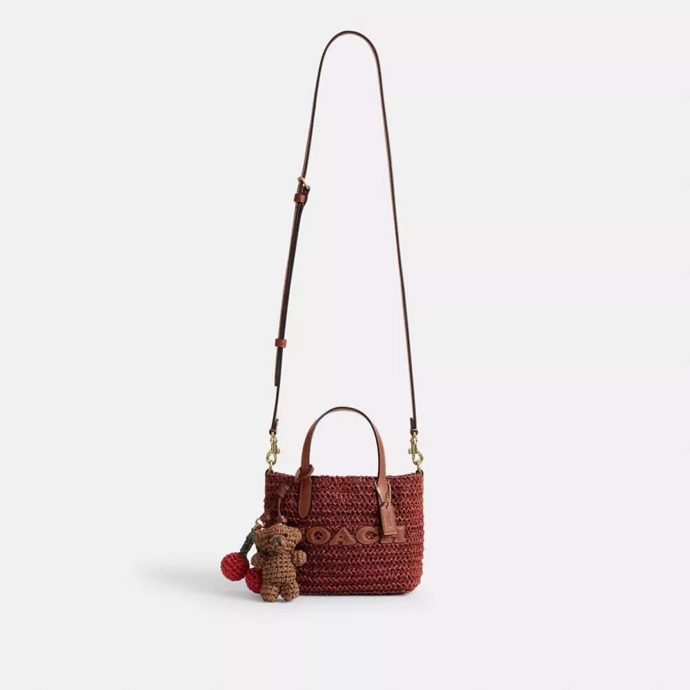 City Mini-tote bag met bedels