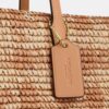 City Tote Bag met gingham-print