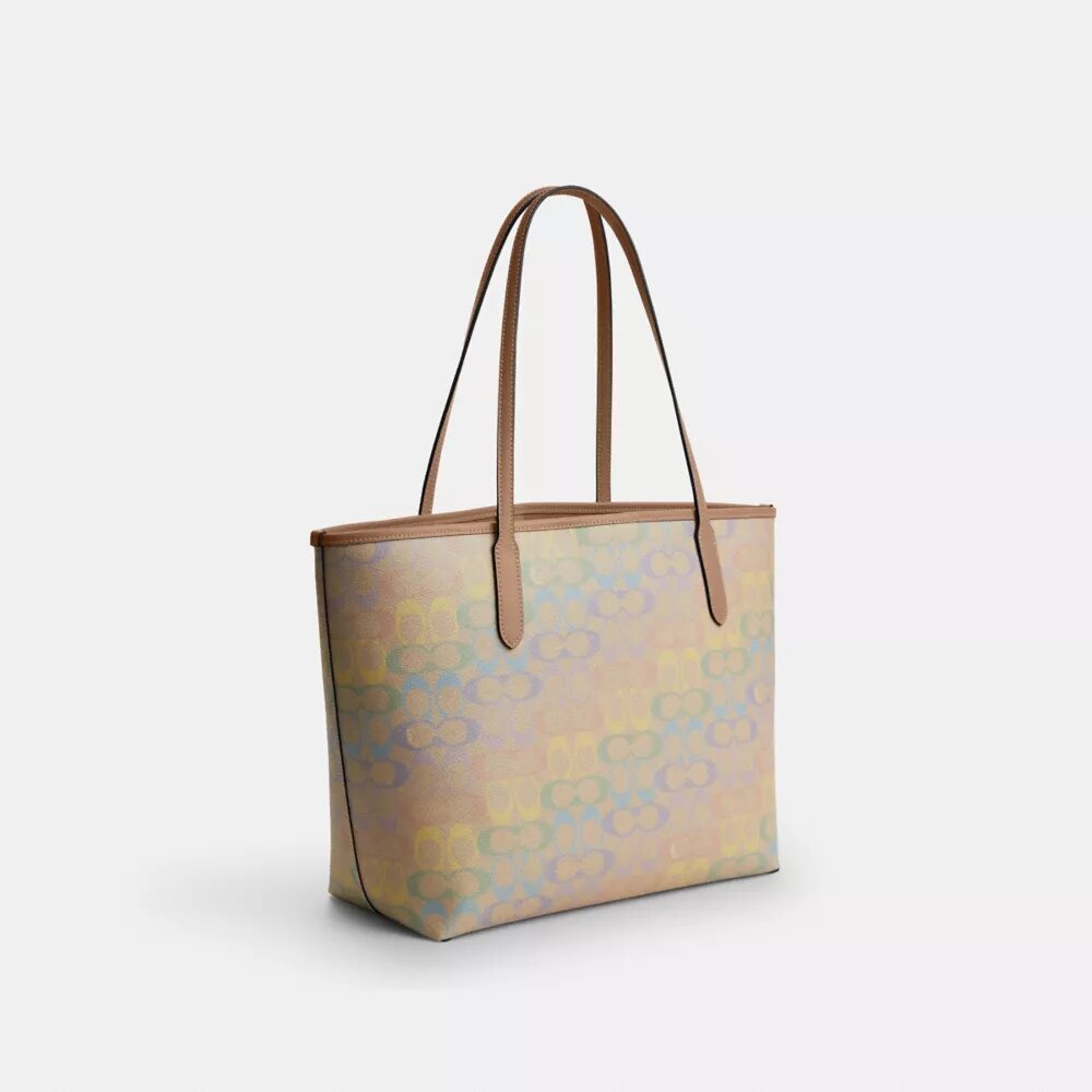 City Tote Bag van Rainbow Signature Canvas