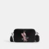 Clinton-crossbodytas met slappe print