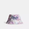 Coach-script bloemenprint buckethoed