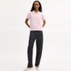 Coach Script-poloshirt met gekrompen pasvorm van biologisch katoen