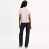 Coach Script-poloshirt met gekrompen pasvorm van biologisch katoen