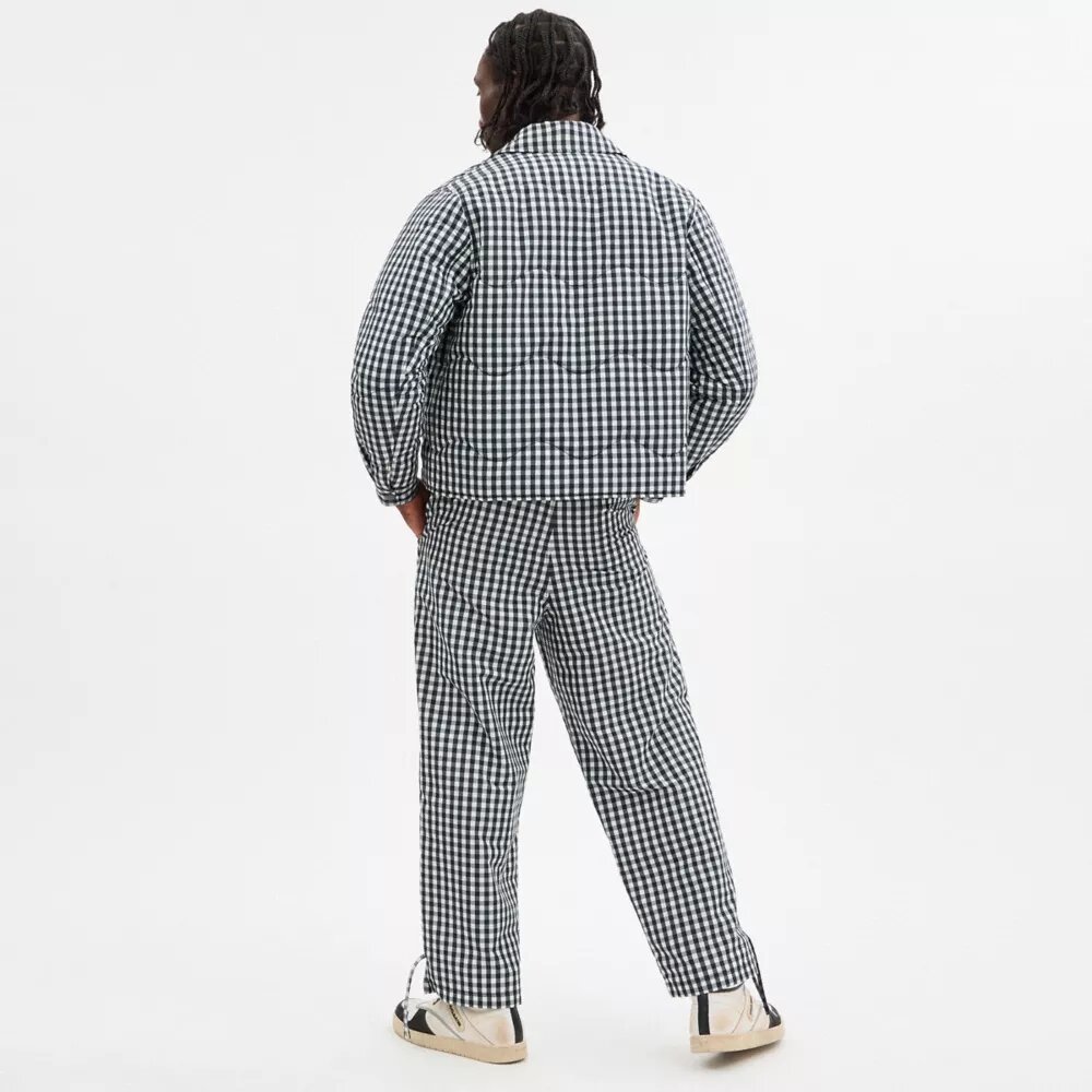 Coachtopia Loop-broek met gingham-patroon