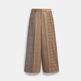 Combo geruite broek