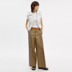 Combo geruite broek