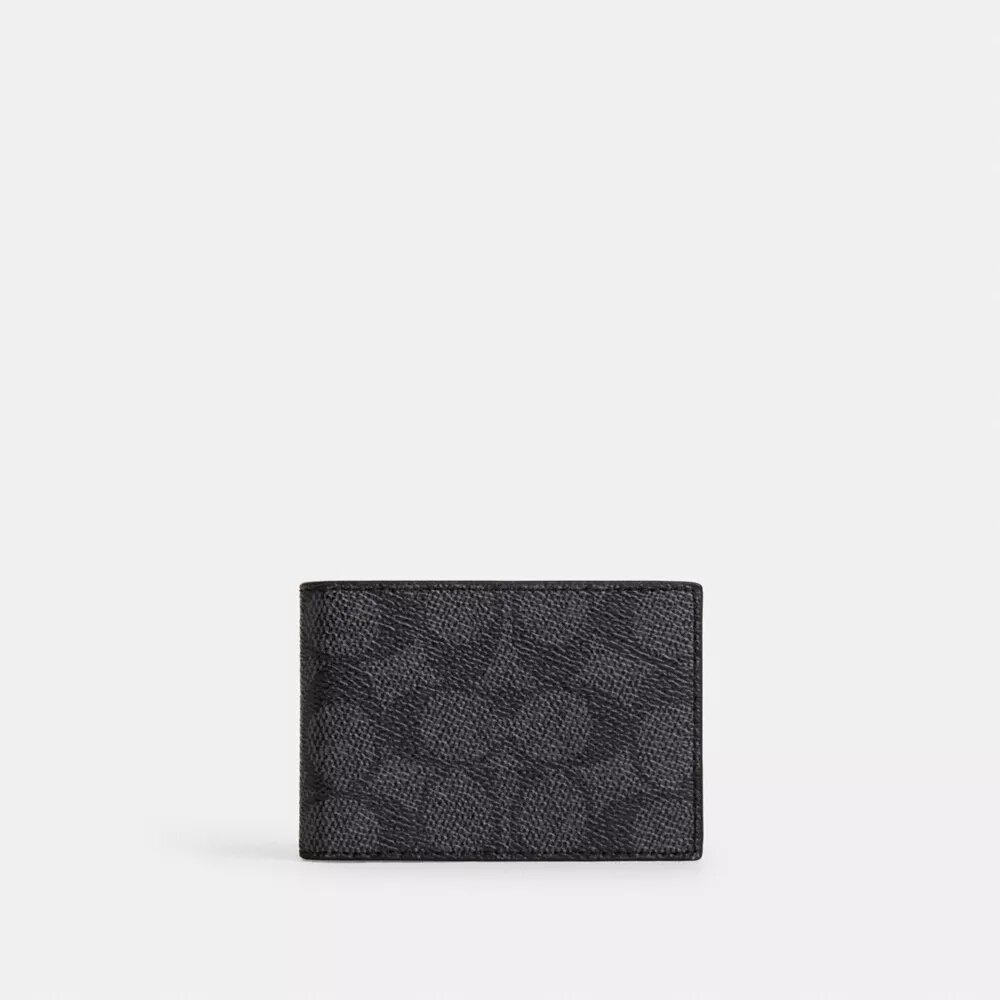 Compacte portemonnee van Signature Canvas