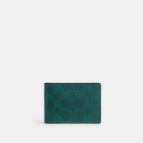 Compacte portemonnee van Signature Canvas