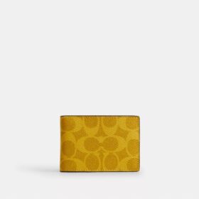 Compacte portemonnee van Signature Canvas