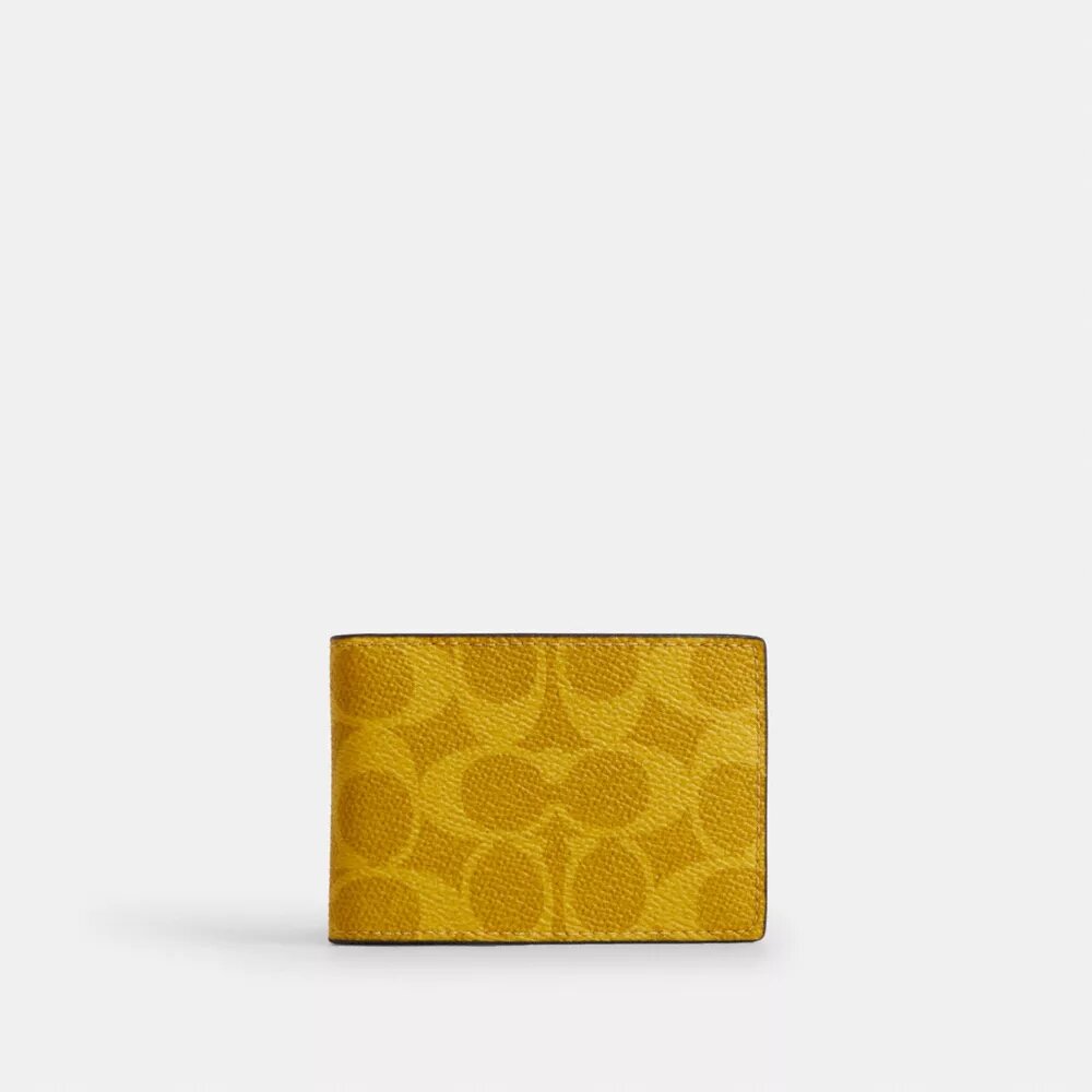 Compacte portemonnee van Signature Canvas