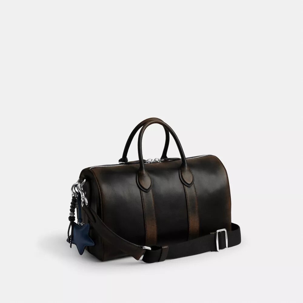 Compass-tas 35 van 'Loved Leather' met bedels
