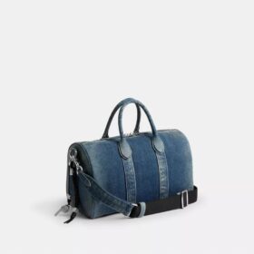Compass-tas 35 van regeneratief katoendenim met bedels
