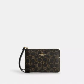 Corner Zip-polsbandtasje van Loved Signature Canvas