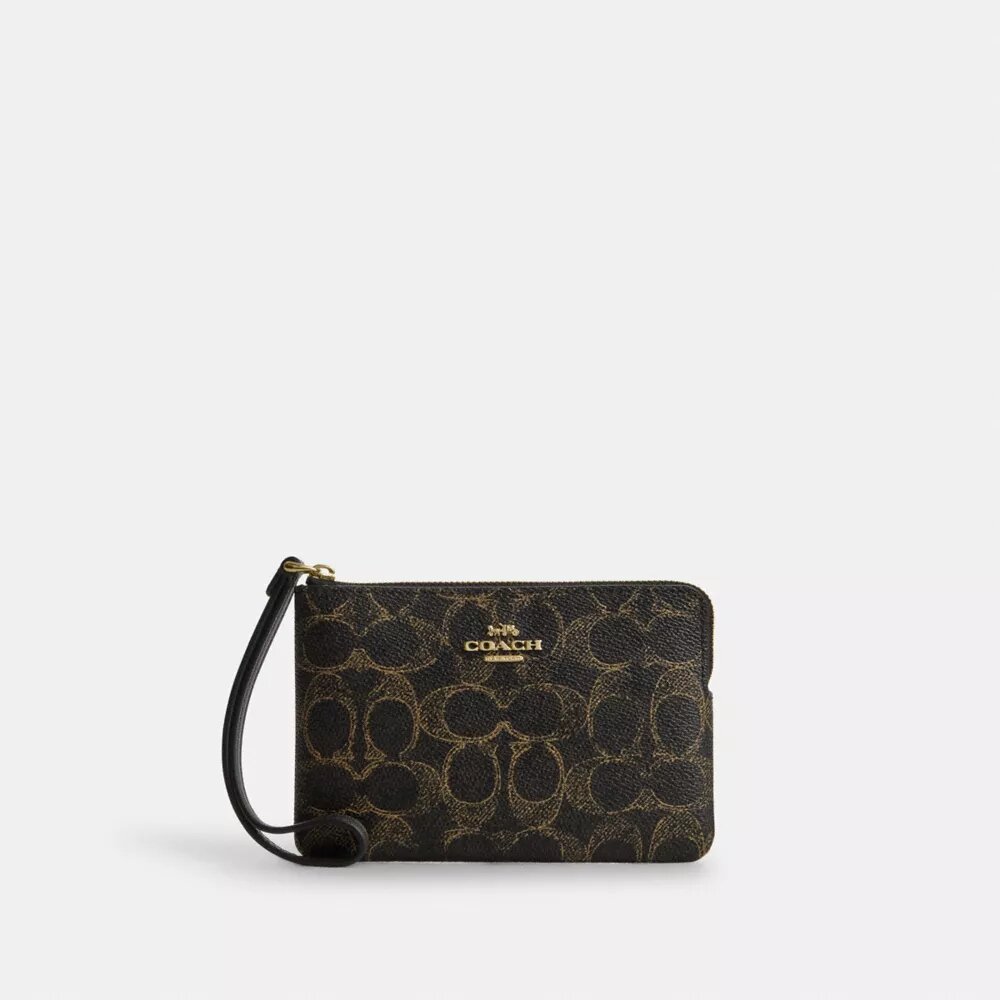 Corner Zip-polsbandtasje van Loved Signature Canvas