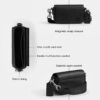 Crossbodytas met klep
