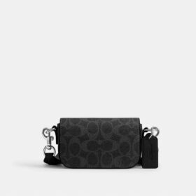 Crossbodytas met klep van Signature Canvas
