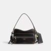 Dakota-crossbodytas van 'Loved Leather' met bedels