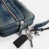 Dakota-crossbodytas van regeneratief katoendenim met bedels