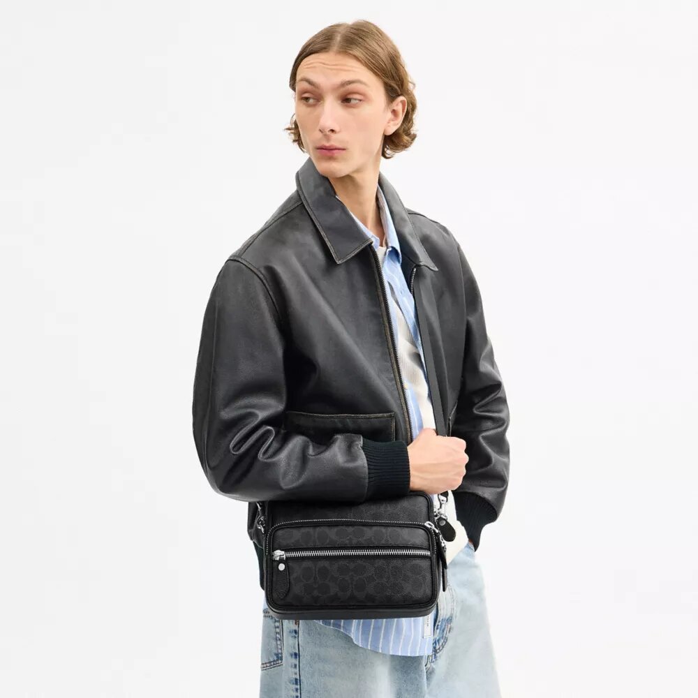 Dakota-crossbodytas van Signature Canvas
