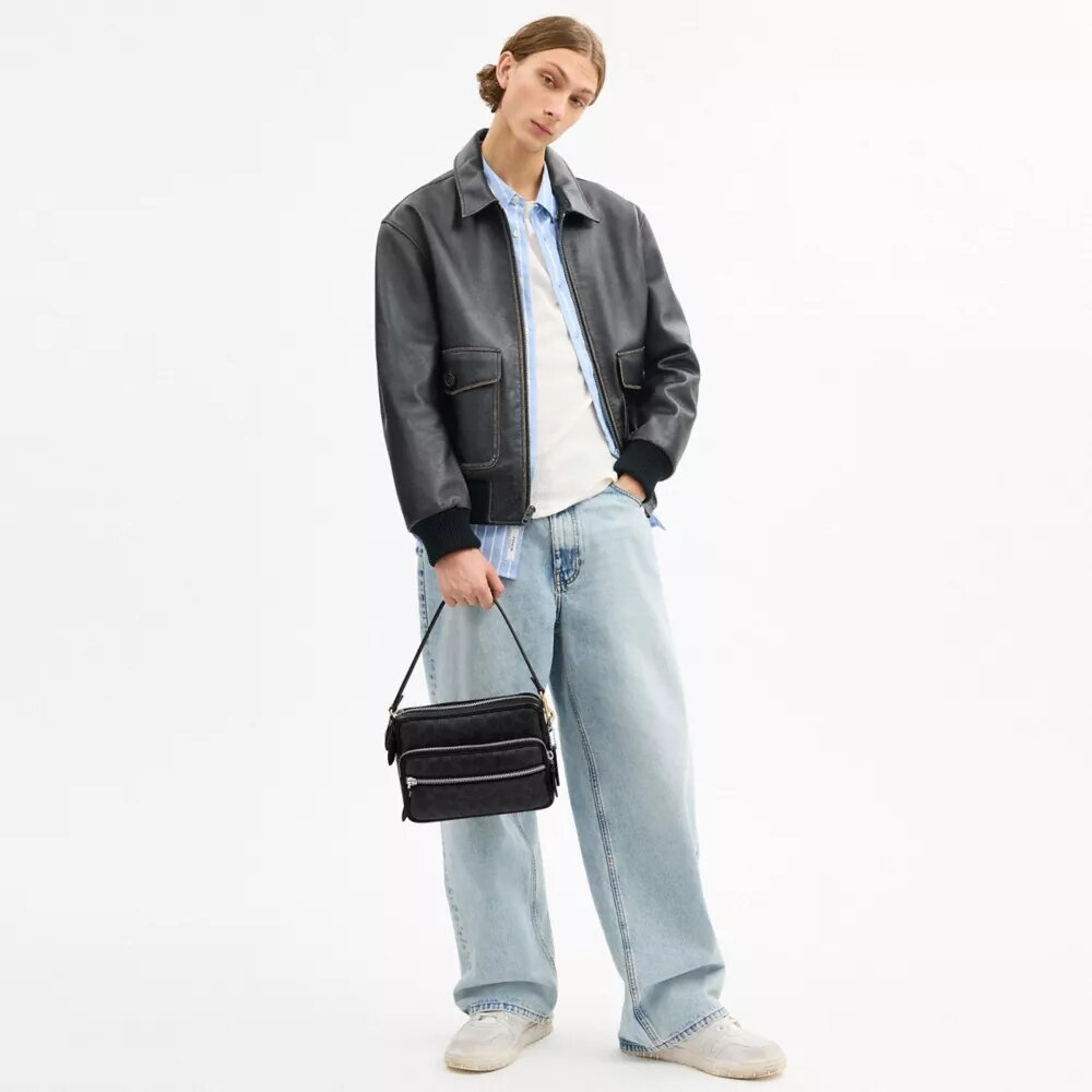 Dakota-crossbodytas van Signature Canvas